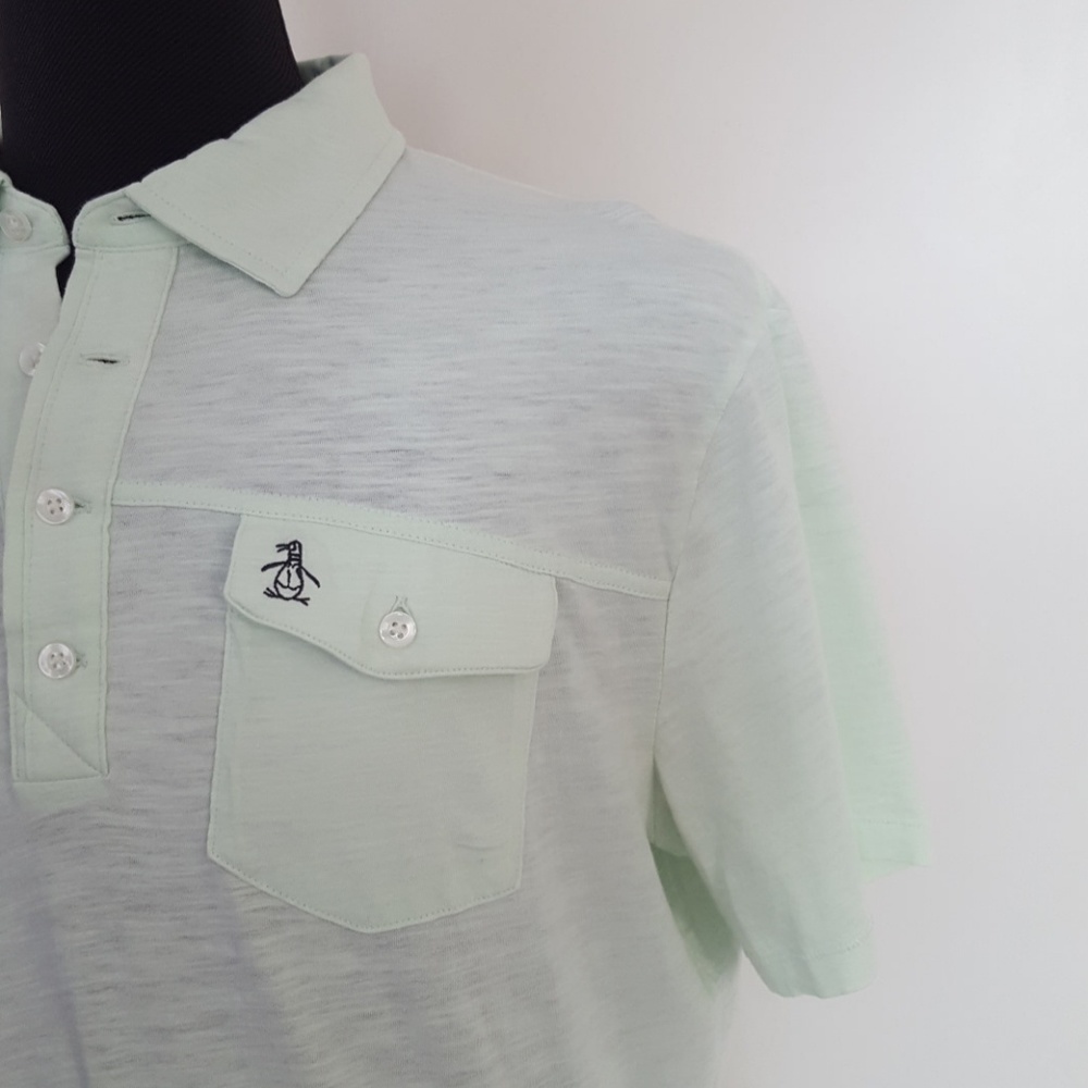 Like new men's Penguin polo, size M